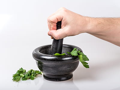 black mortar and pestle thumbnail