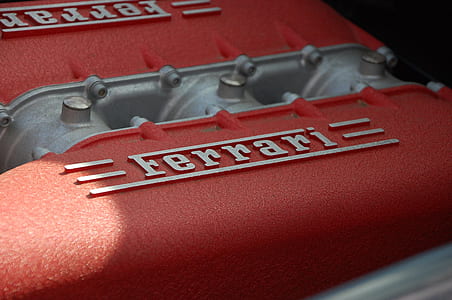 close view of red Ferrari case thumbnail
