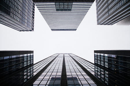 low-angle shot of high rise buildings thumbnail