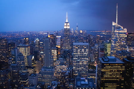 Aerial View of Skyscraper Buildings thumbnail