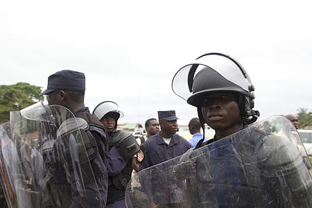 group of police during daytime thumbnail