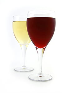 two filled clear wineglasses thumbnail