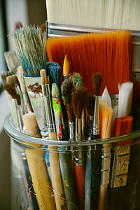 bunch of paint brushes thumbnail