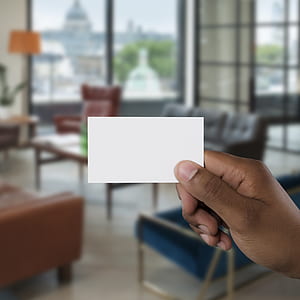 person holding blank paper thumbnail