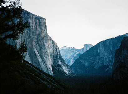 aerial shot of mountains thumbnail