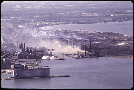 Steel production at Bethlehem Steel in Buffalo, New York thumbnail