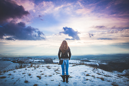 Girl and Fantasy Sky Scenery #2 thumbnail