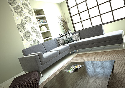 photo of gray sectional couch thumbnail