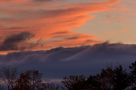 Photography of Nimbus Clouds during Sunset thumbnail
