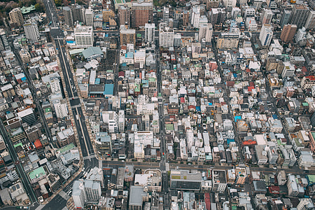 aerial view of city building thumbnail