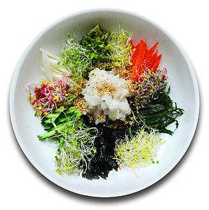 vegetable dish on plate thumbnail