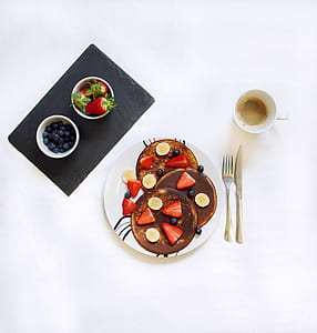 flat-lay dish on plate thumbnail