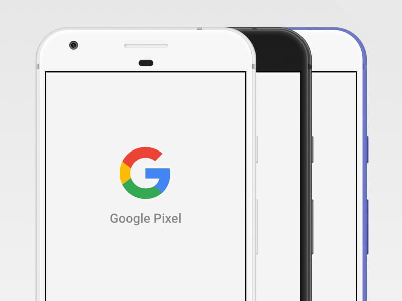 Google Pixel Mockup sketch file sketch file