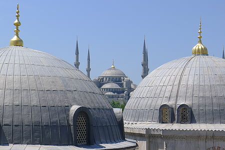 architectural photography of concrete mosques thumbnail