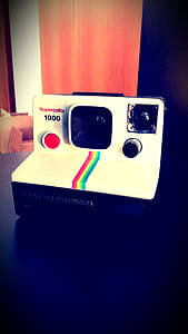 White and Black Polaroid  Camera thumbnail