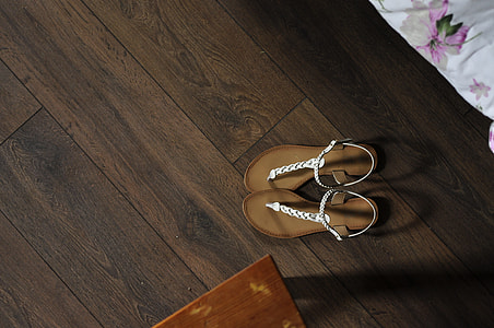 women's brown leather sandals thumbnail