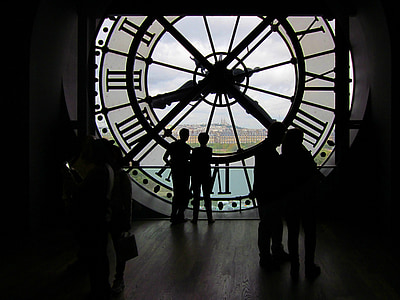 people standing beside clock thumbnail