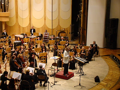 orchestra performing at stage thumbnail