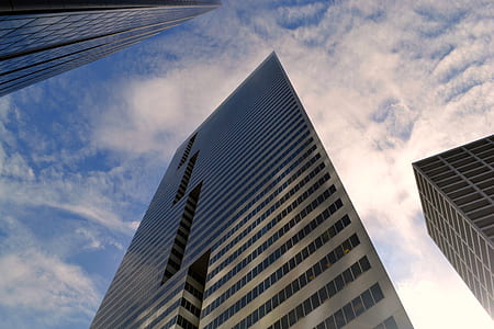 low-angle photo of high-rise building thumbnail
