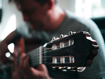 man using acoustic guitar thumbnail