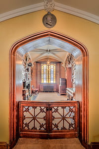 wooden door on living room thumbnail