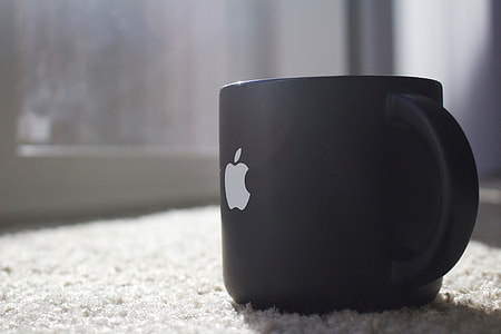 Black Mug Apple thumbnail