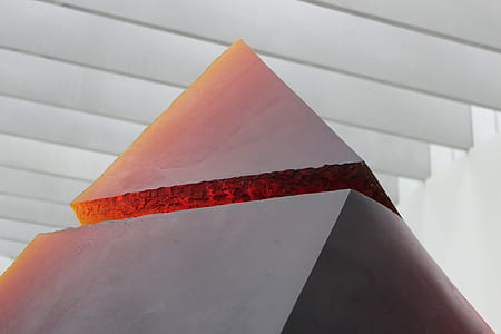 Red Triangular Shape Ornament thumbnail