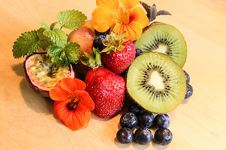 pile of fruits on brown surface thumbnail