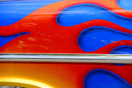 vehicle, flame, painted, hotrod thumbnail