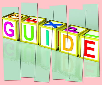 Guide Word Showing Advice Assistance And Recommendations thumbnail