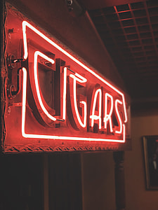 red Cigars neon signage thumbnail