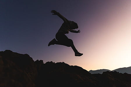 person jumping in the air thumbnail