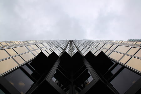 low angle of brown high-rise building thumbnail