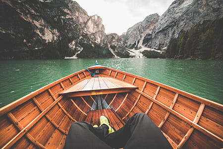 Boat Rowing on a Lake thumbnail