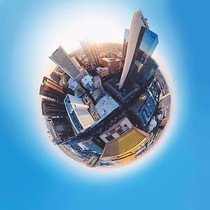 little planet illustration thumbnail