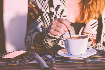 restaurant, person, woman, coffee thumbnail