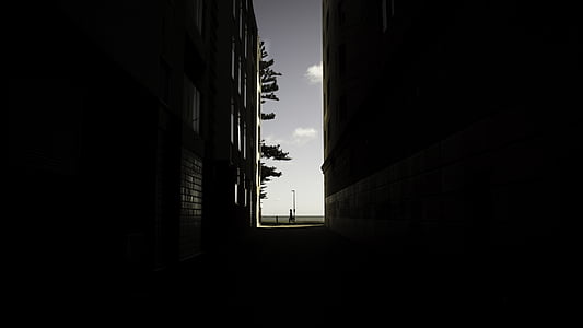 alley, daytime, buildings, city, alleys, windows thumbnail