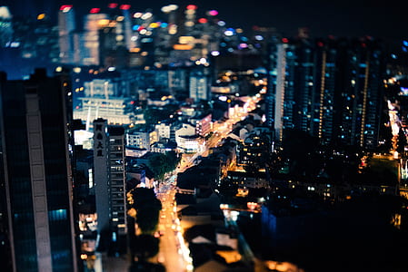 aerial photo of highrise concrete buildings thumbnail