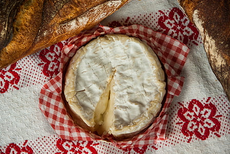 baked pastry on red and white gingham textile thumbnail