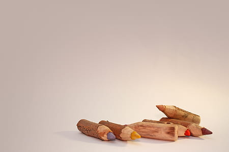 Yellow Gray Red and Brown Coloring Pencil thumbnail
