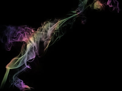 purple, pink, and green smoke digital wallpaper thumbnail