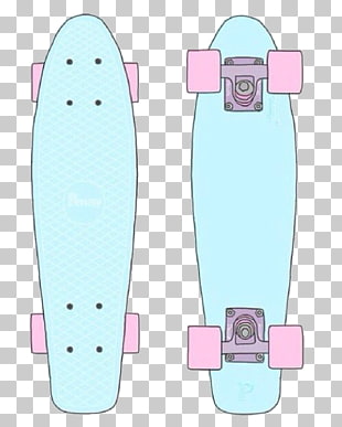 Penny Board Drawing Le Skateboard Skateboard Png Clipart Free
