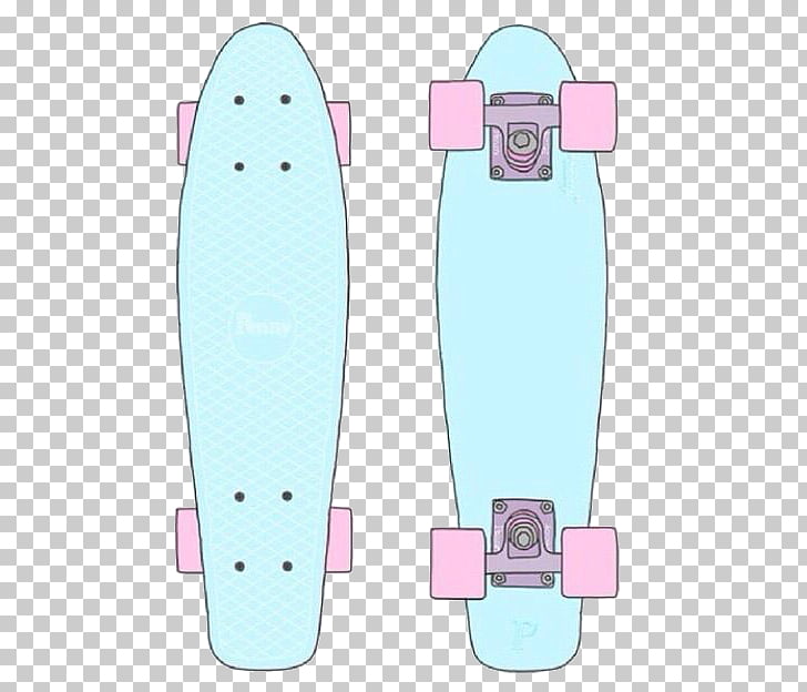 Penny Board Drawing Le Skateboard Skateboard Png Clipart Free