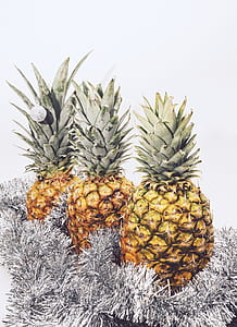 three ripe pineapples thumbnail