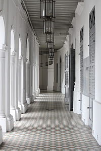 pendant lights between hallway thumbnail