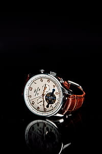 silver-colored TWC chronograph watch reading at 2:40 thumbnail