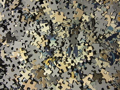 assorted jigsaw puzzle piece lot thumbnail