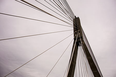 black bridge tower during daytime thumbnail