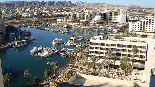 bird's eye view of harbor thumbnail