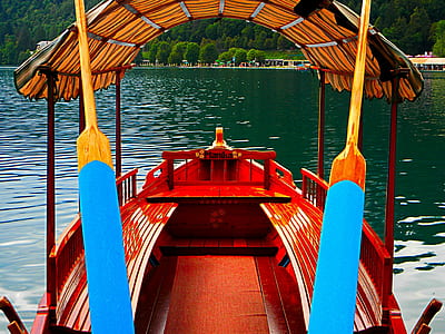 wood, water, boat, lake thumbnail